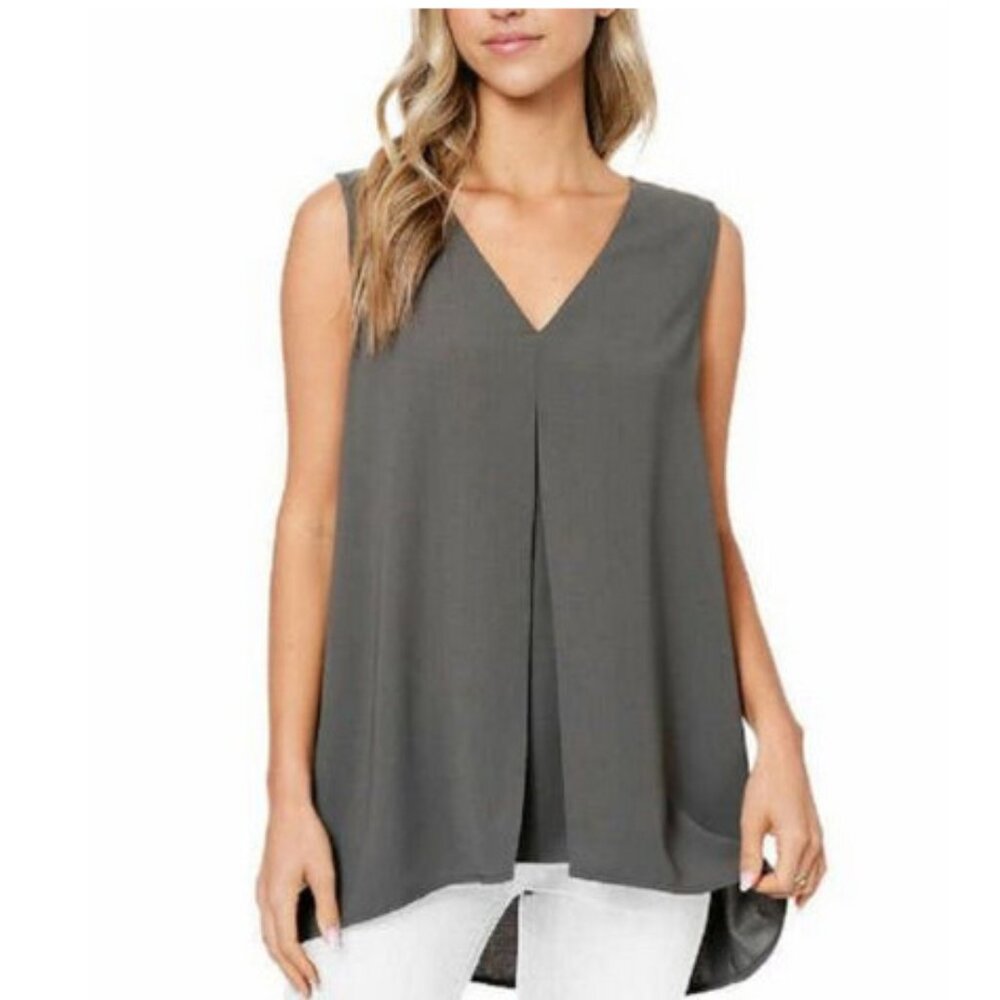 Fever Double Layer Sleeveless Blouse NWT
